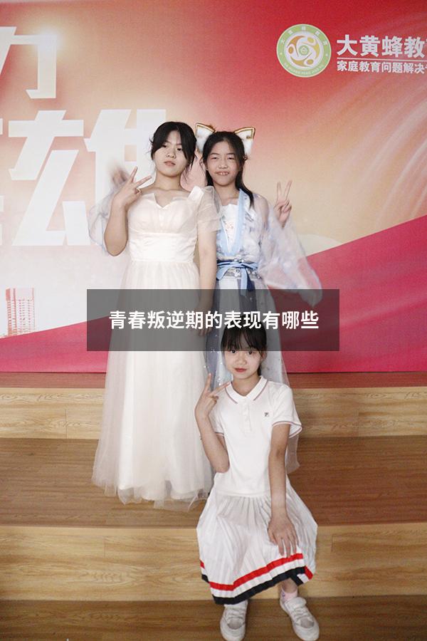 青春叛逆期的表现有哪些（青春叛逆期的表现有哪些方面）