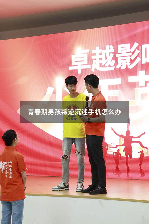 青春期男孩叛逆沉迷手机怎么办（青春期男孩叛逆沉迷手机怎么办呢）