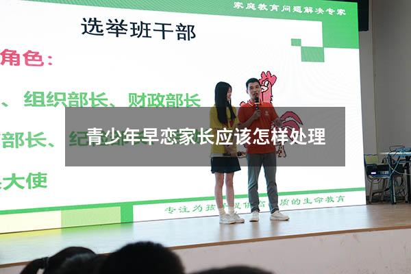 青少年早恋家长应该怎样处理（青少年早恋家长应该怎样处理问题）