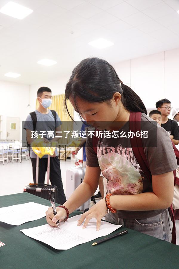 孩子高二了叛逆不听话怎么办6招（高二孩子还叛逆该咋办）