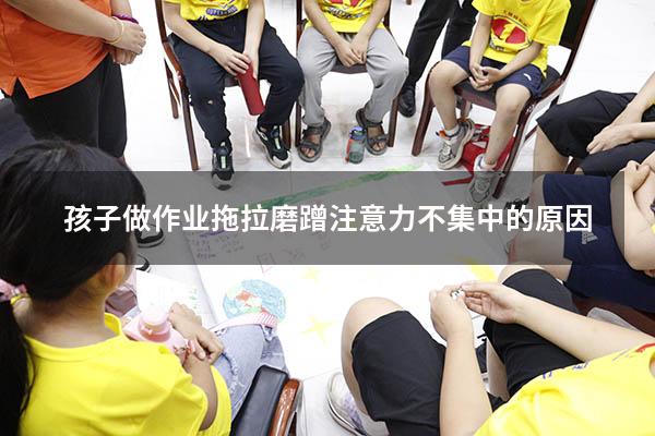 孩子做作业拖拉磨蹭注意力不集中的原因（小孩写作业磨蹭注意力不集中怎么办）