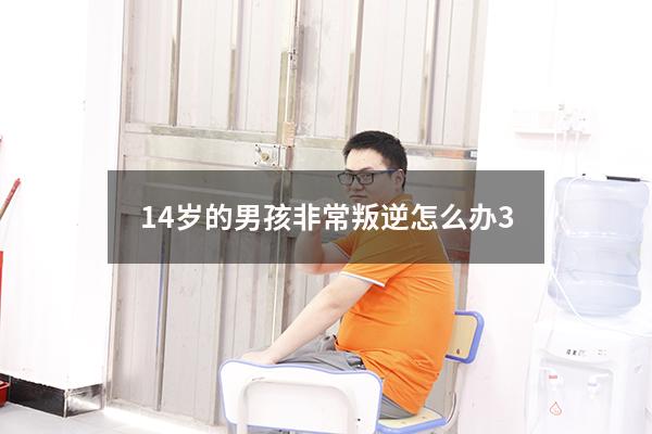 14岁的男孩非常叛逆怎么办（14岁的男孩非常叛逆怎么办呢）