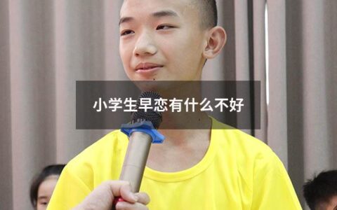 小学生早恋有什么不好（小学生早恋有什么不好之处）