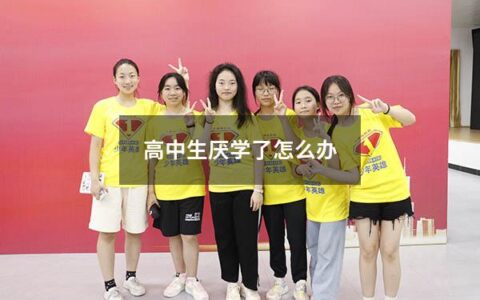 高中生厌学了怎么办