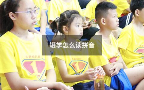 辍学怎么读拼音（缀学和辍学拼音）