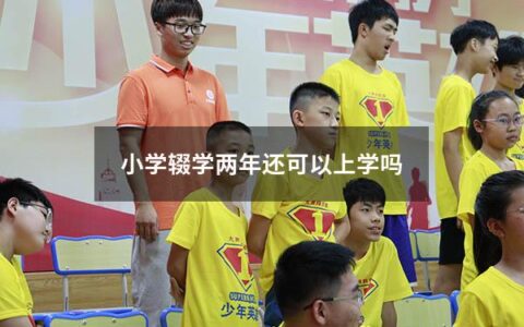 小学辍学两年还可以上学吗（高一辍学能干啥）
