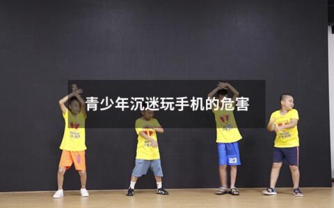 青少年沉迷玩手机的危害