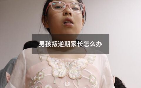 男孩叛逆期家长怎么办
