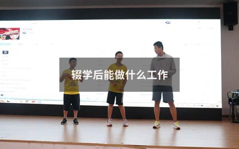 辍学后能做什么工作（17岁不上学干什么赚钱）