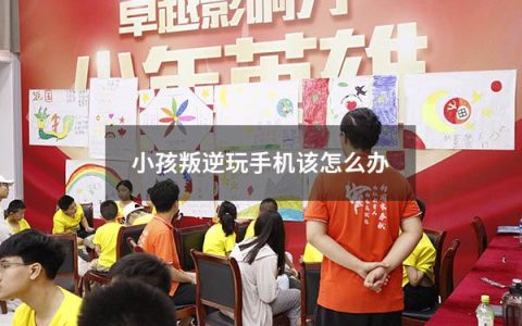小孩叛逆玩手机该怎么办