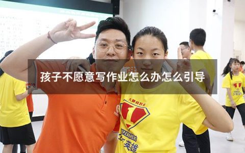 孩子不愿意写作业怎么办怎么引导