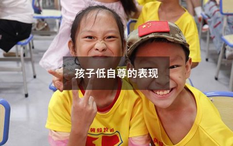 孩子低自尊的表现