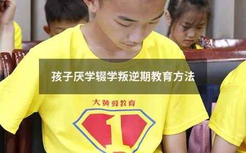 孩子厌学辍学叛逆期教育方法