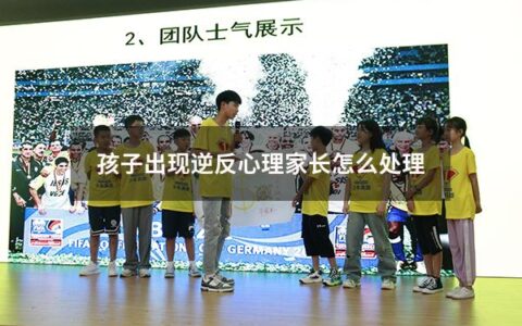 孩子出现逆反心理家长怎么处理