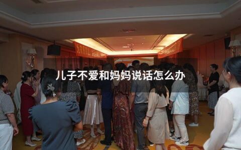 儿子不爱和妈妈说话怎么办